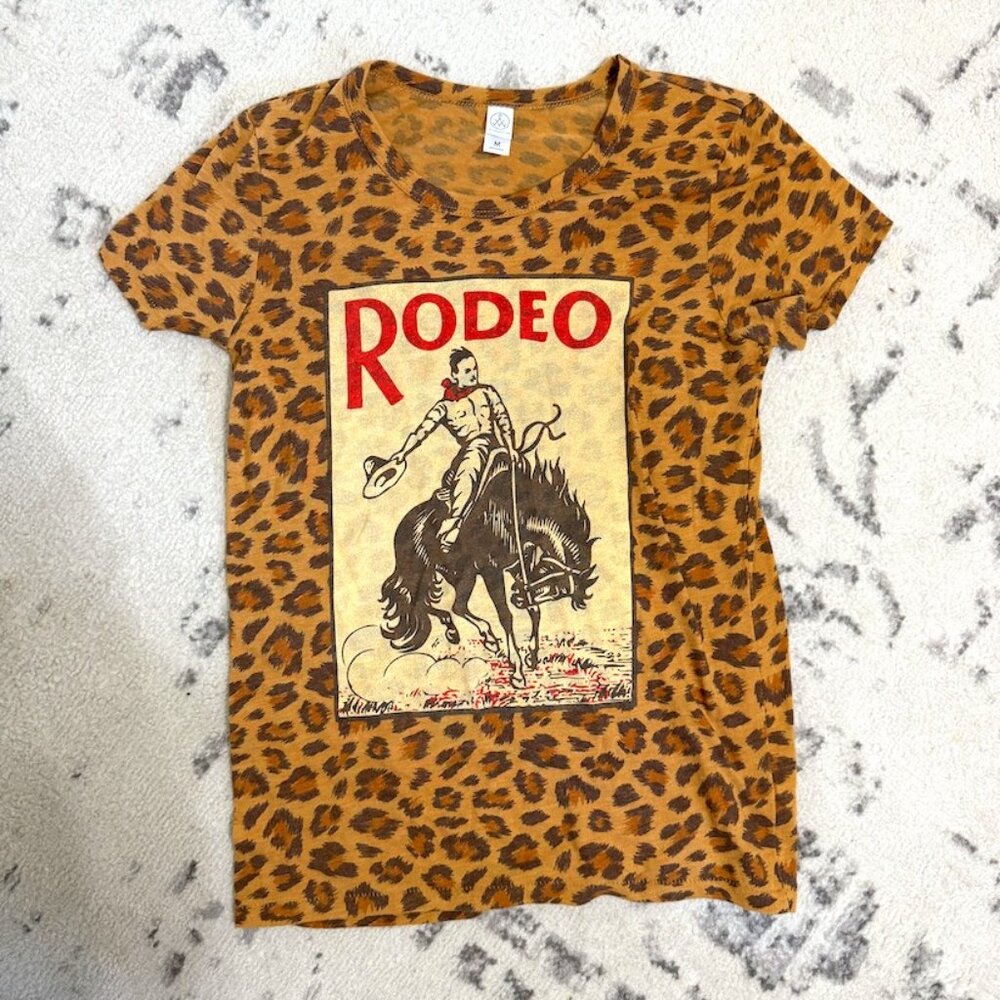 Cheetah Rodeo Tee